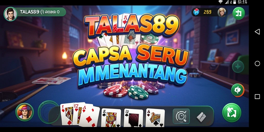 Tampilan antarmuka <strong>TALAS89</strong> yang menarik dan fungsional.