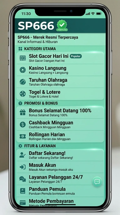 Kanal Resmi SP666 untuk Pengguna Android Indonesia